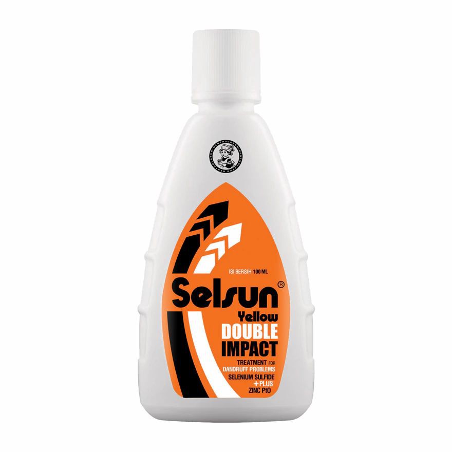 Selsun Yellow Double Impact Shampoo 100ml Selsun Yellow Double Impact Shampoo 100ml