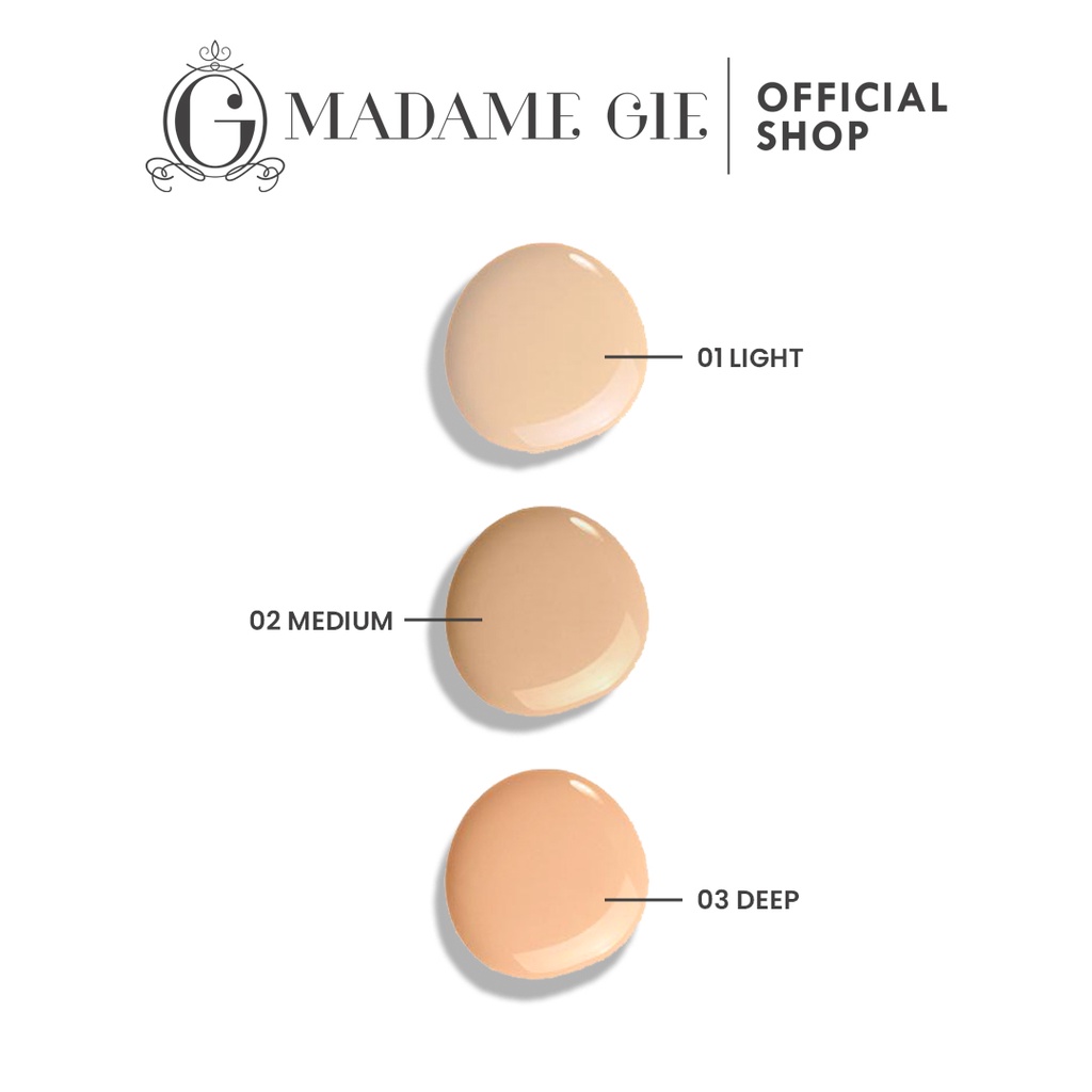 Madame Gie Protect Me Lets Glow Tinted Sunscreen SPF50 PA+++ 10ml - 01 Light Madame Gie Protect Me Lets Glow Tinted Sunscreen SPF50 PA+++ 10ml - 01 Light