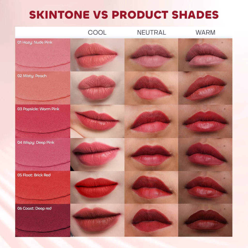 Madame Gie Always On Comfort Matte Lip Cream 2.2gr - 03 Popsicle