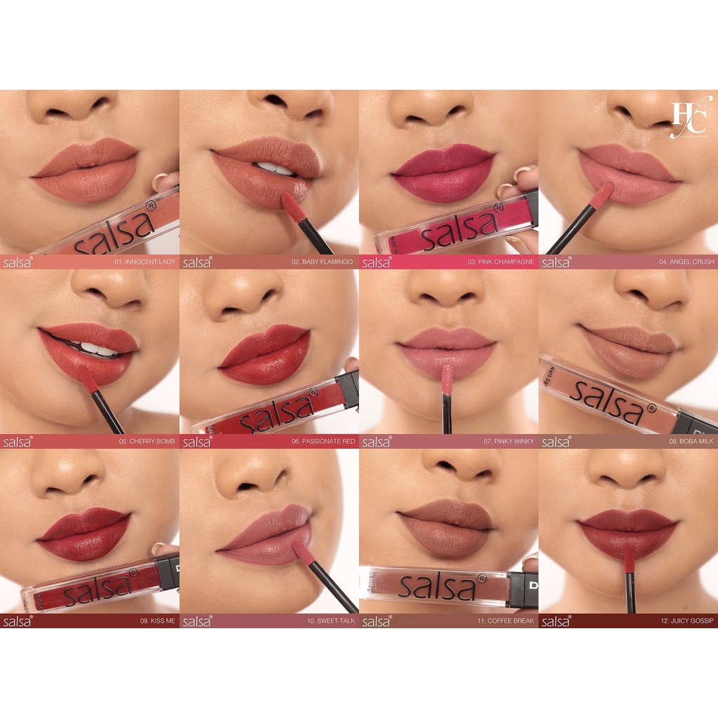 SALSA Dynamatte Lip Cream 5gr - 10 Sweet Talk SALSA Dynamatte Lip Cream 5gr - 10 Sweet Talk