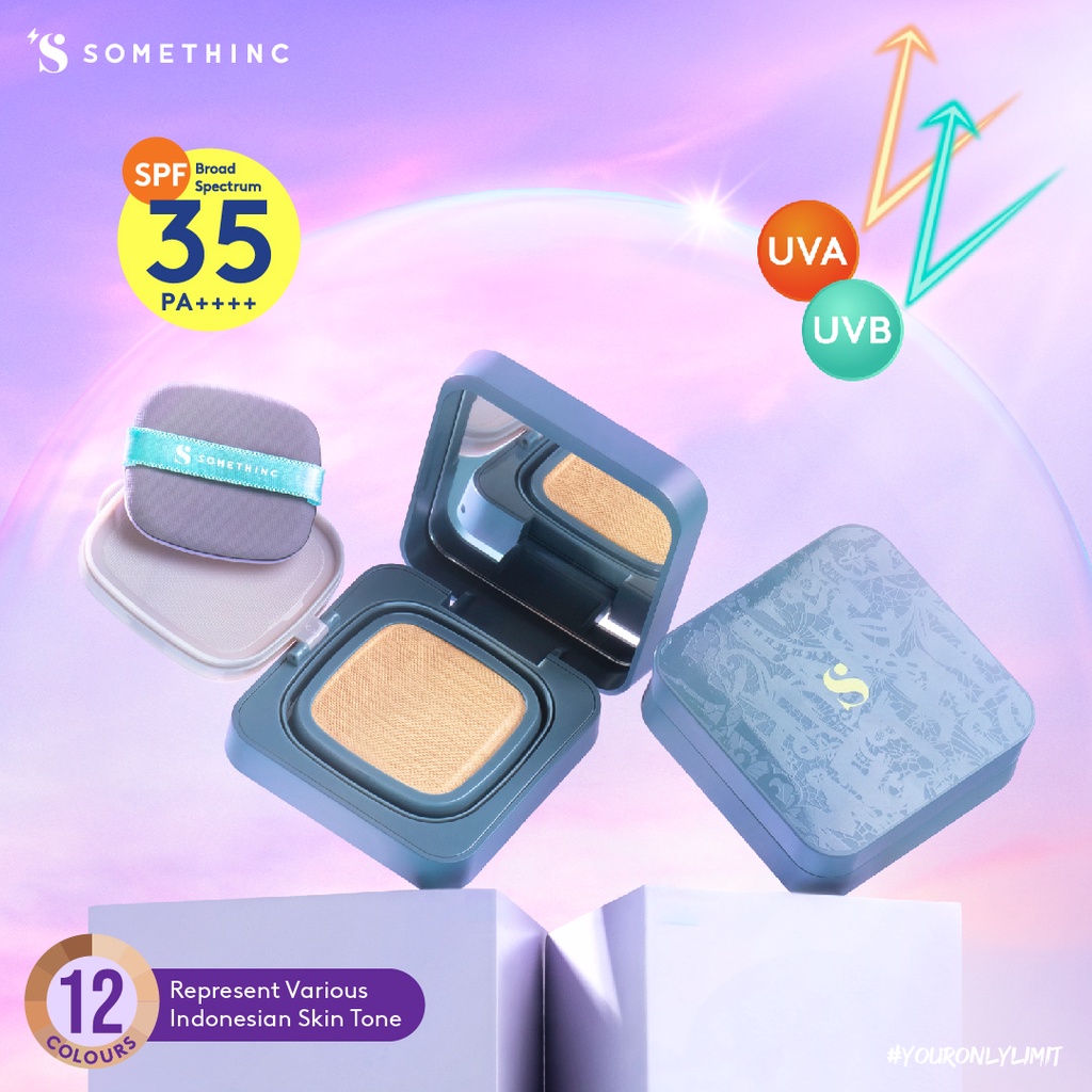 Somethinc Hooman Breathable UV Cushion SPF35 PA++++ - Serene (Cushion Matte)