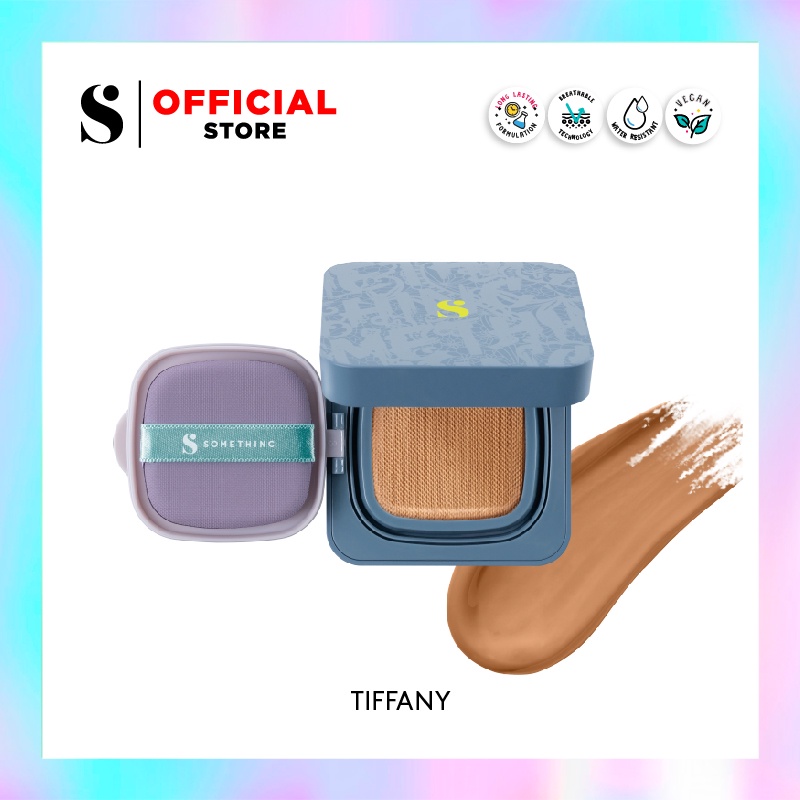 Somethinc Hooman Breathable UV Cushion SPF35 PA++++ - Tiffany (Cushion Matte)