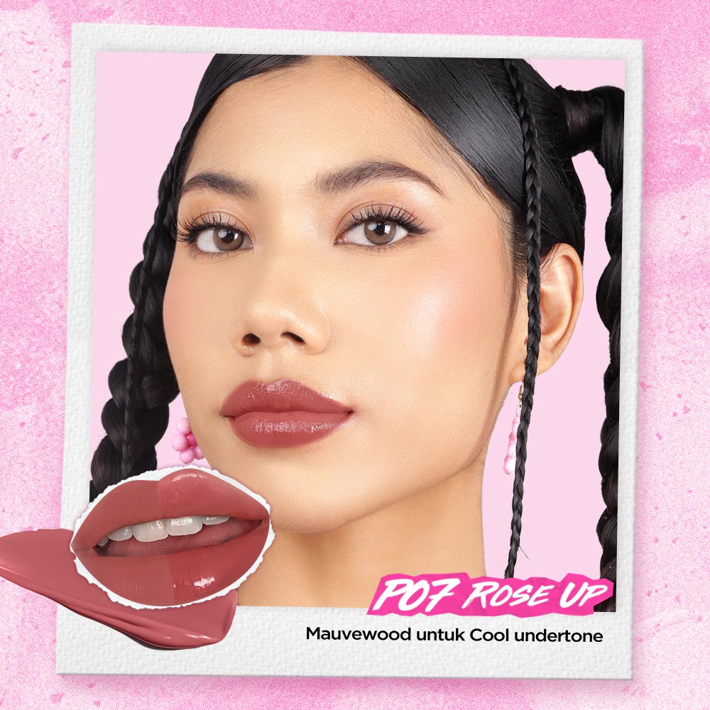 Dazzle Me Matte & Gloss Lip Cream Duo - P07 Rose Up