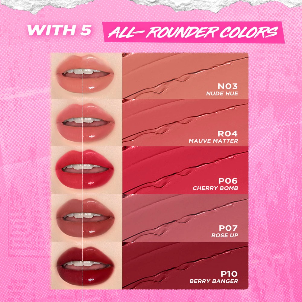 Dazzle Me Matte & Gloss Lip Cream Duo - P07 Rose Up