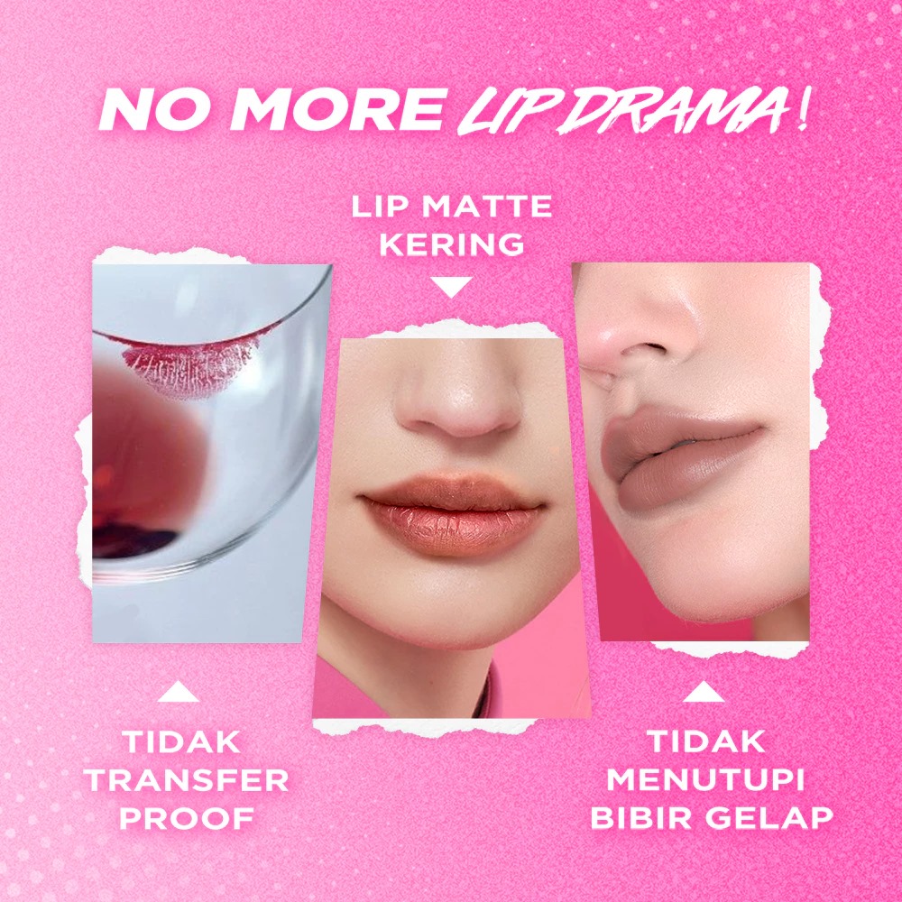 Dazzle Me Matte & Gloss Lip Cream Duo - P07 Rose Up