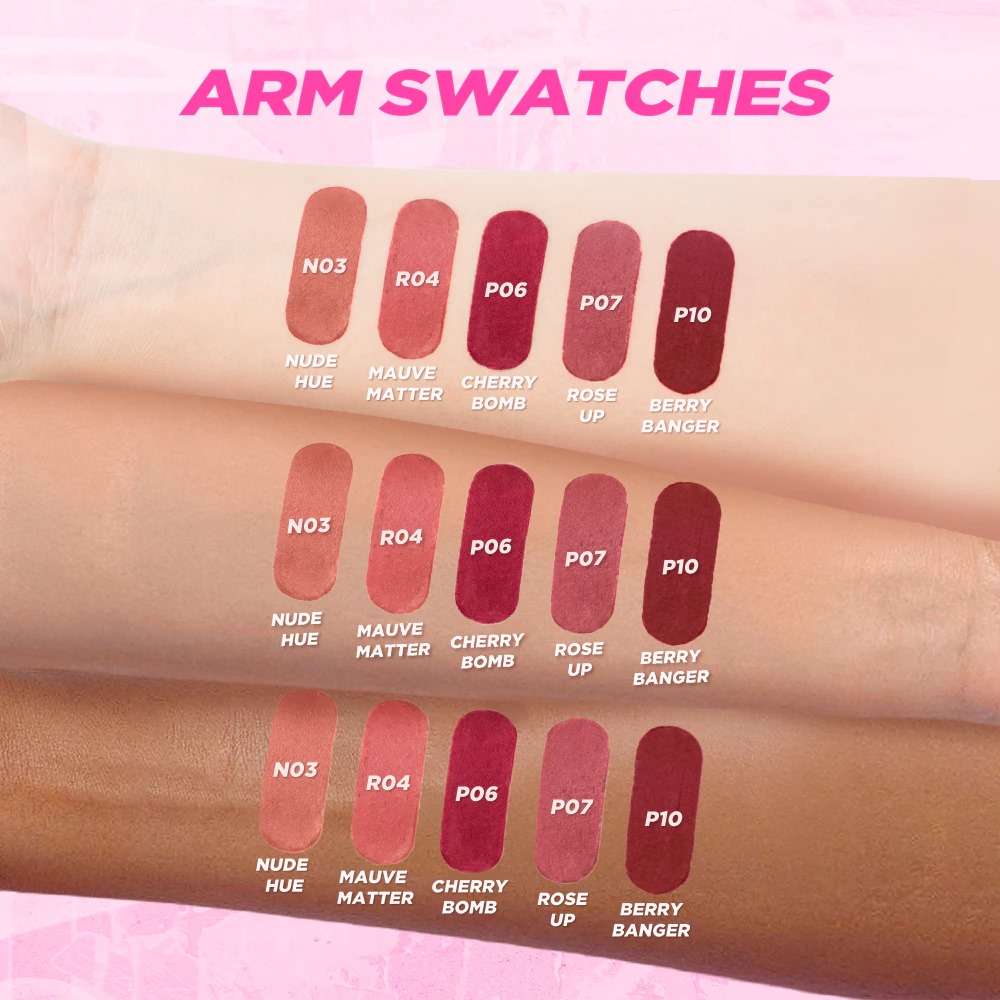 Dazzle Me Matte & Gloss Lip Cream Duo - P10 Berry Banger