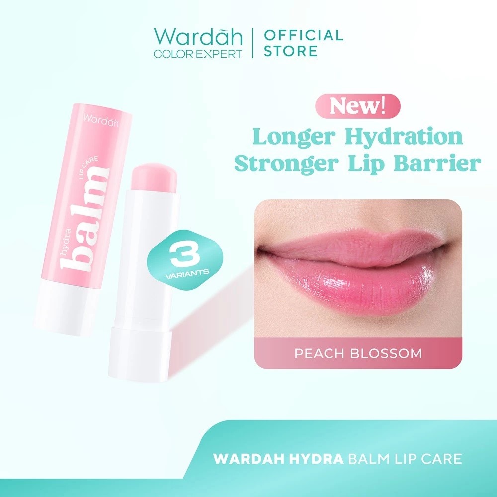 Wardah Hydrabalm Lip Care SPF15 4gr - Orange Squeeze
