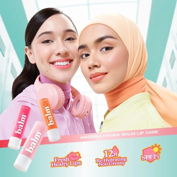 Wardah Hydrabalm Lip Care SPF15 4gr - Orange Squeeze