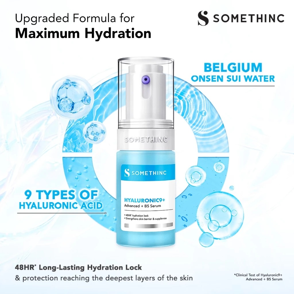 (NEW) Somethinc Hyaluronic9+ Advanced + B5 Serum Skin Booster 20ml