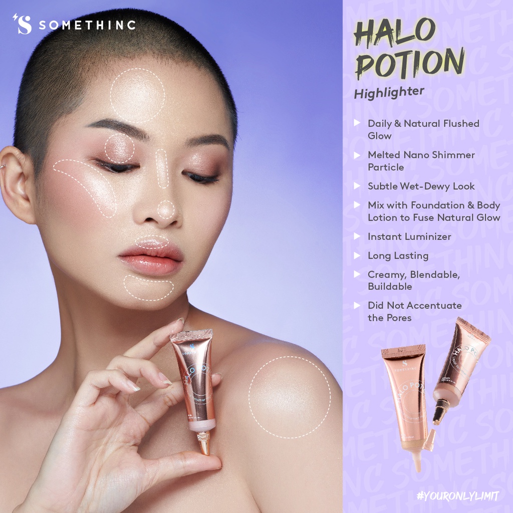 Somethinc Halo Potion Highlighter - Pearl