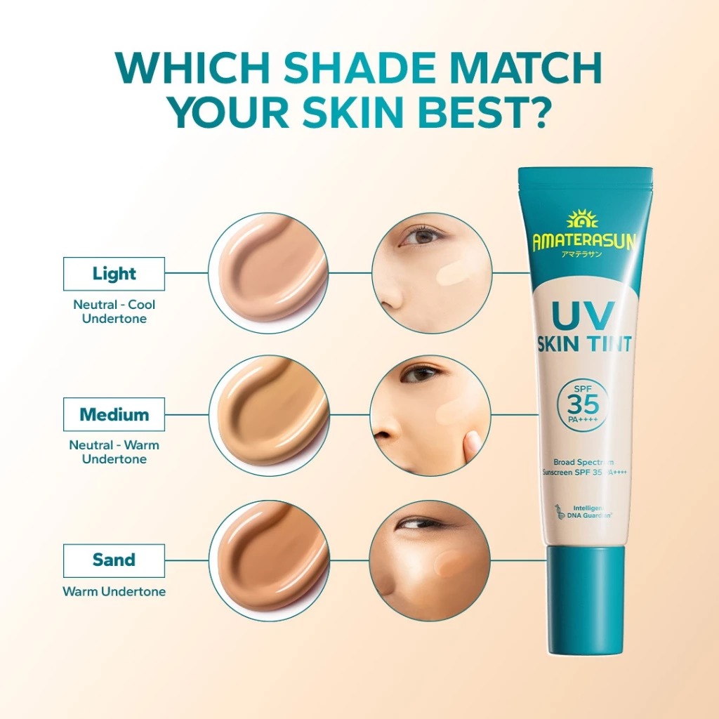 Amaterasun UV Skin Tint SPF35 PA++++ 25gr - Sand