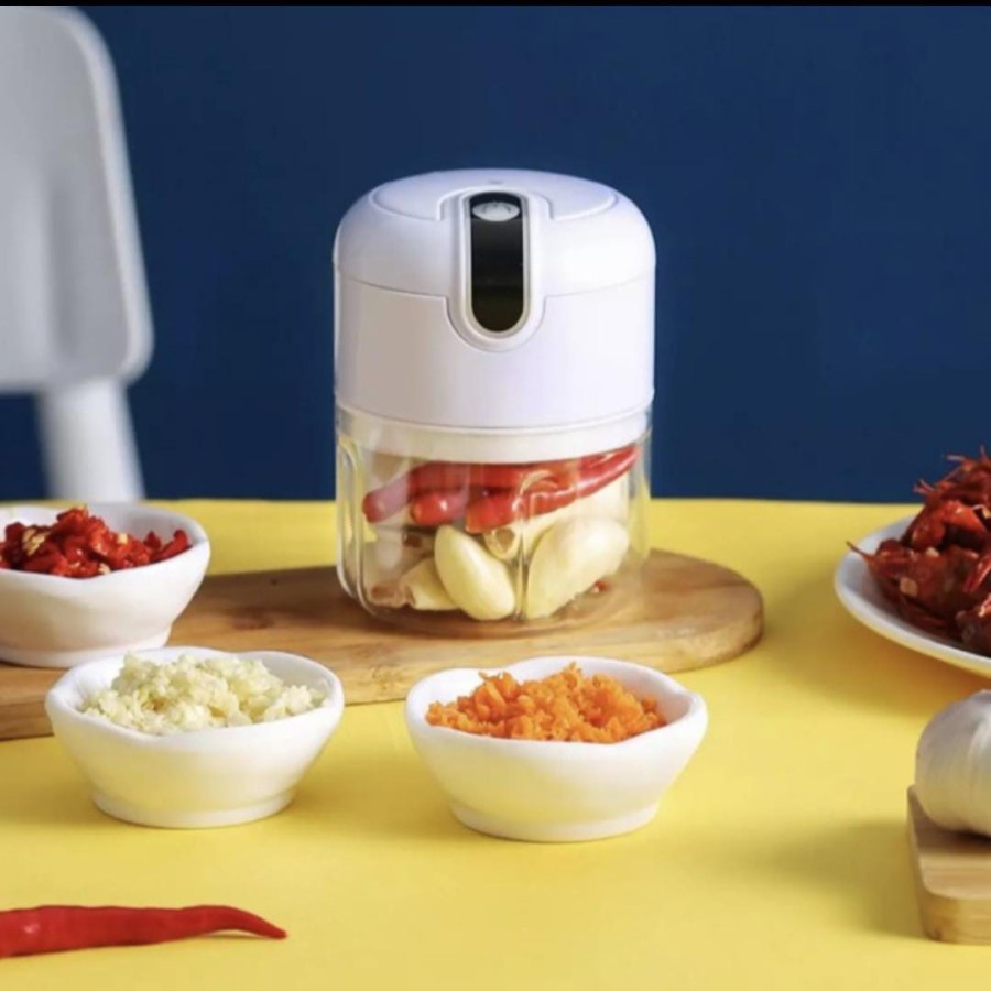 USB Mini Food Processor Electric Rechargeable (Blender Mini Chopper