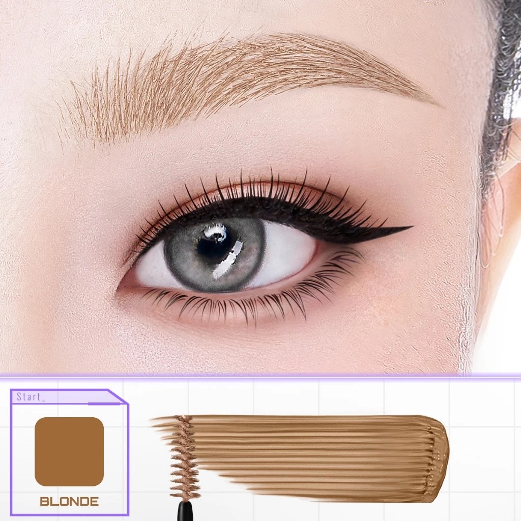 Somethinc Browcara 24Hold Waterproof Brow Gel - Blonde