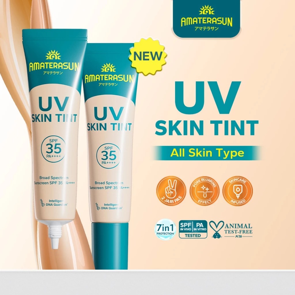 Amaterasun UV Skin Tint SPF35 PA++++ 25gr - Medium