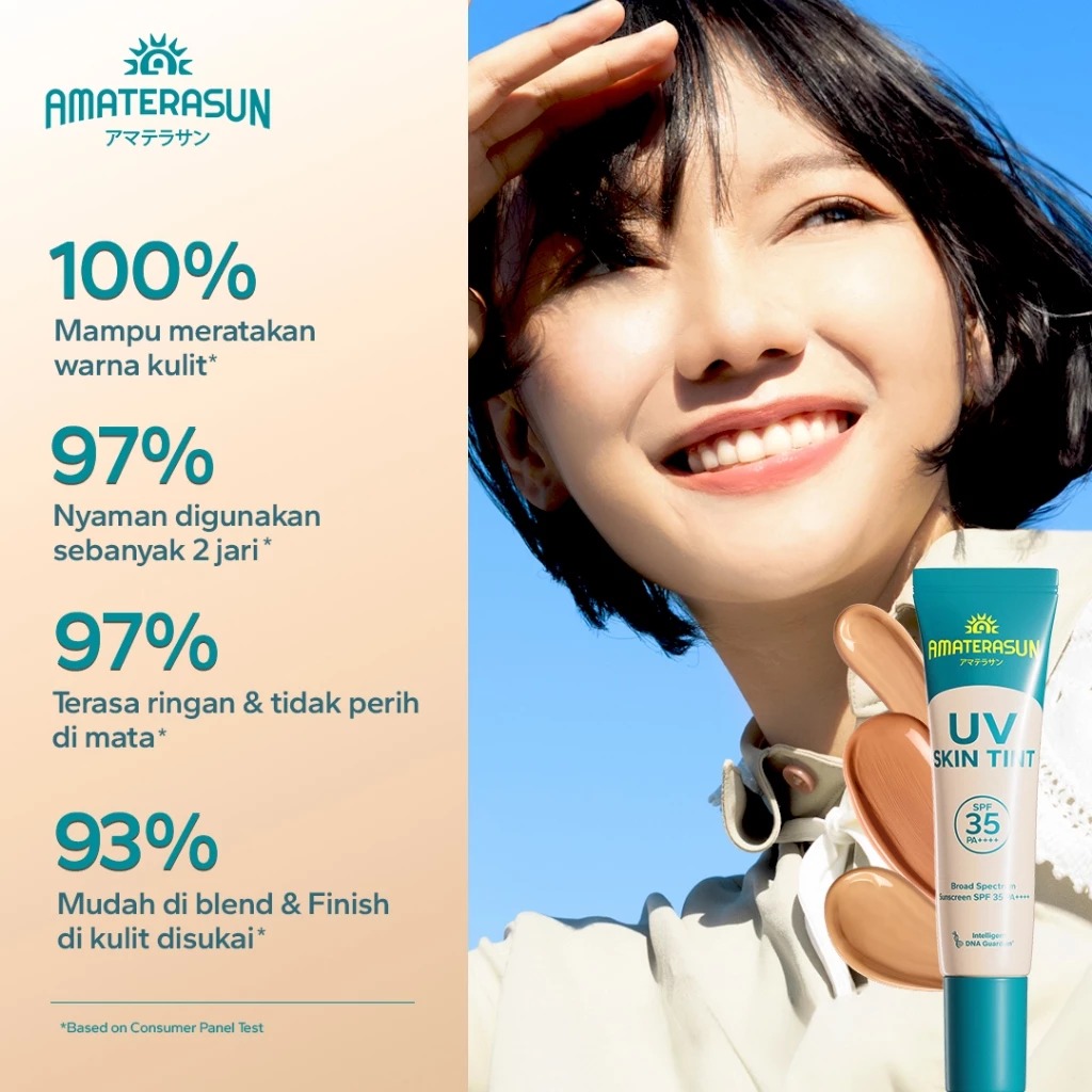 Amaterasun UV Skin Tint SPF35 PA++++ 25gr - Medium