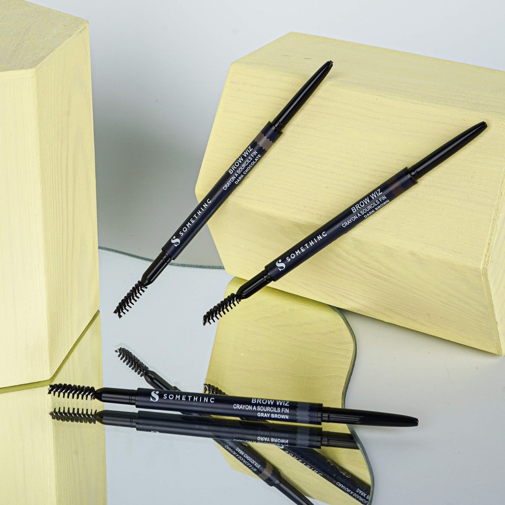 Somethinc Brow Wiz Slim Eyebrow Pencil - Dark Chocolate