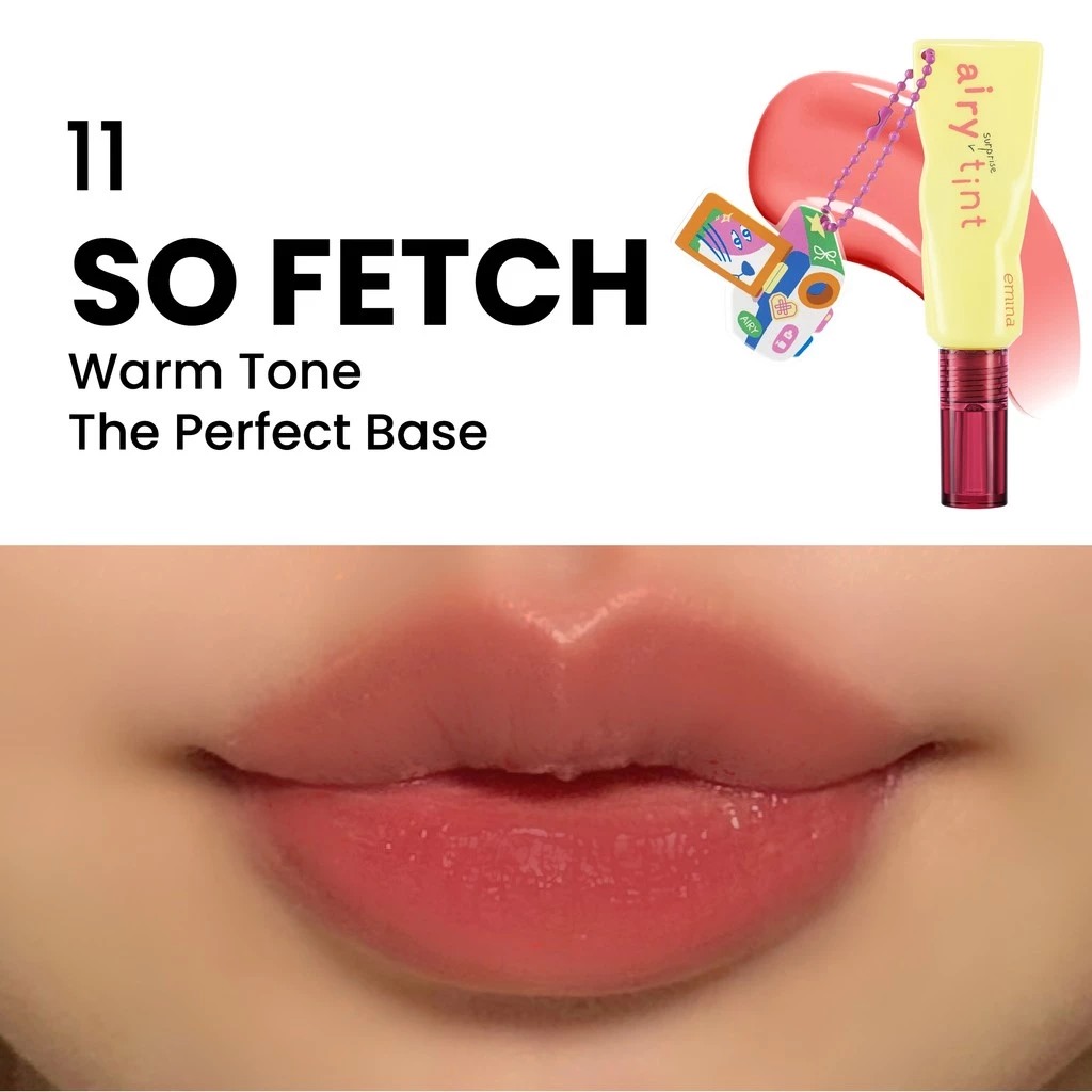 Emina Airy Surprise Tint 3gr - 11 So Fetch Emina Airy Surprise Tint 3gr - 11 So Fetch