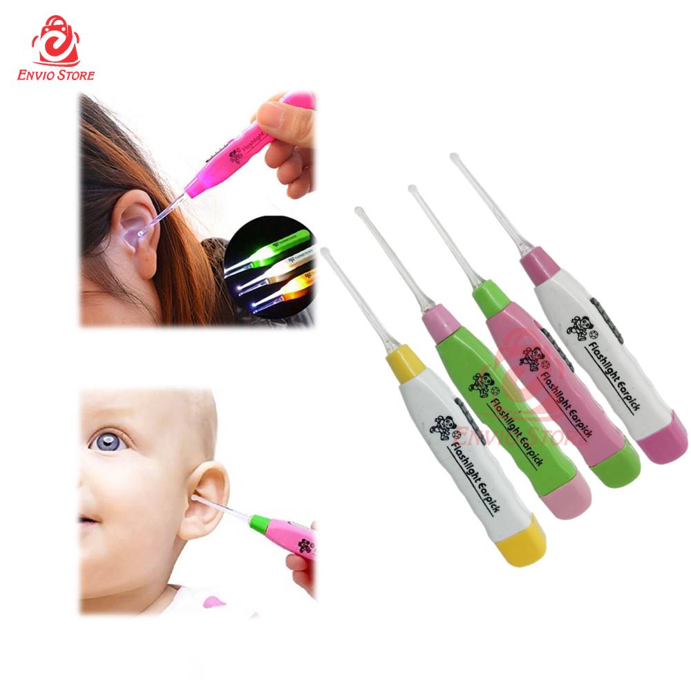 Earpick Lamp / Korek Kuping Lampu / Flashlight Earpick