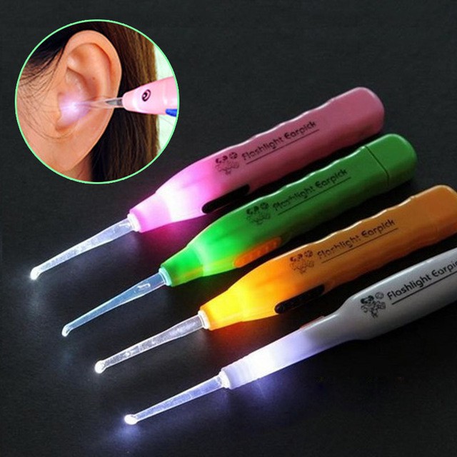 Earpick Lamp / Korek Kuping Lampu / Flashlight Earpick