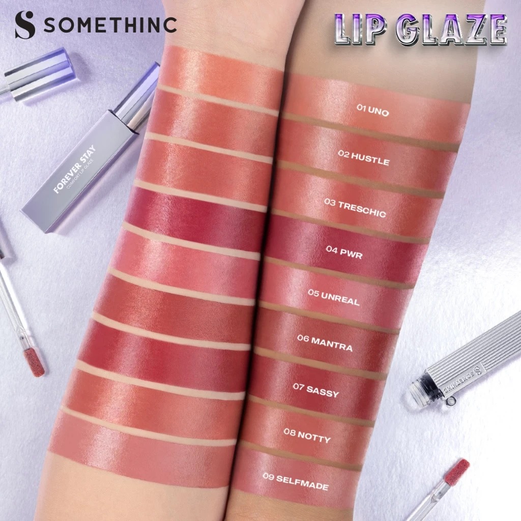 Somethinc Forever Stay Comfort Lip Glaze 3gr - 05 Unreal Somethinc Forever Stay Comfort Lip Glaze 3gr - 05 Unreal