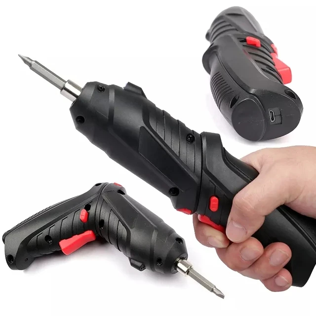 Screwdriver 4.2V Mesin Bor Mini 49in1 (Mesin Bor Set + Obeng)