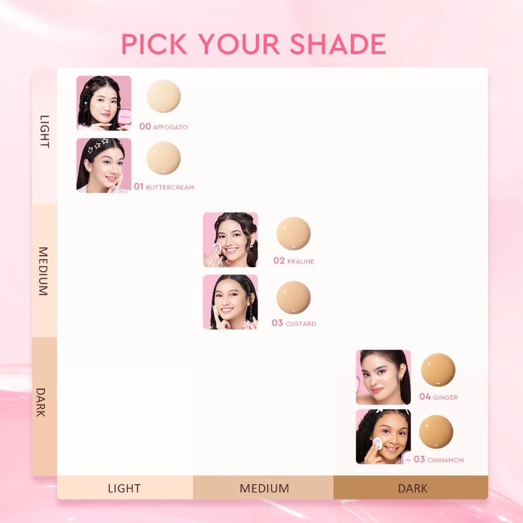 Glad 2 Glow Perfect Cover Cushion 11gr - 03 Custard