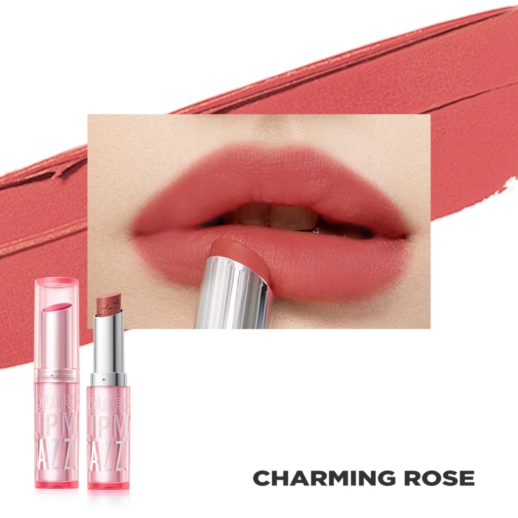 Dazzle Me Color Chrome Lip Matte 3.6gr - R08 Charming Rose