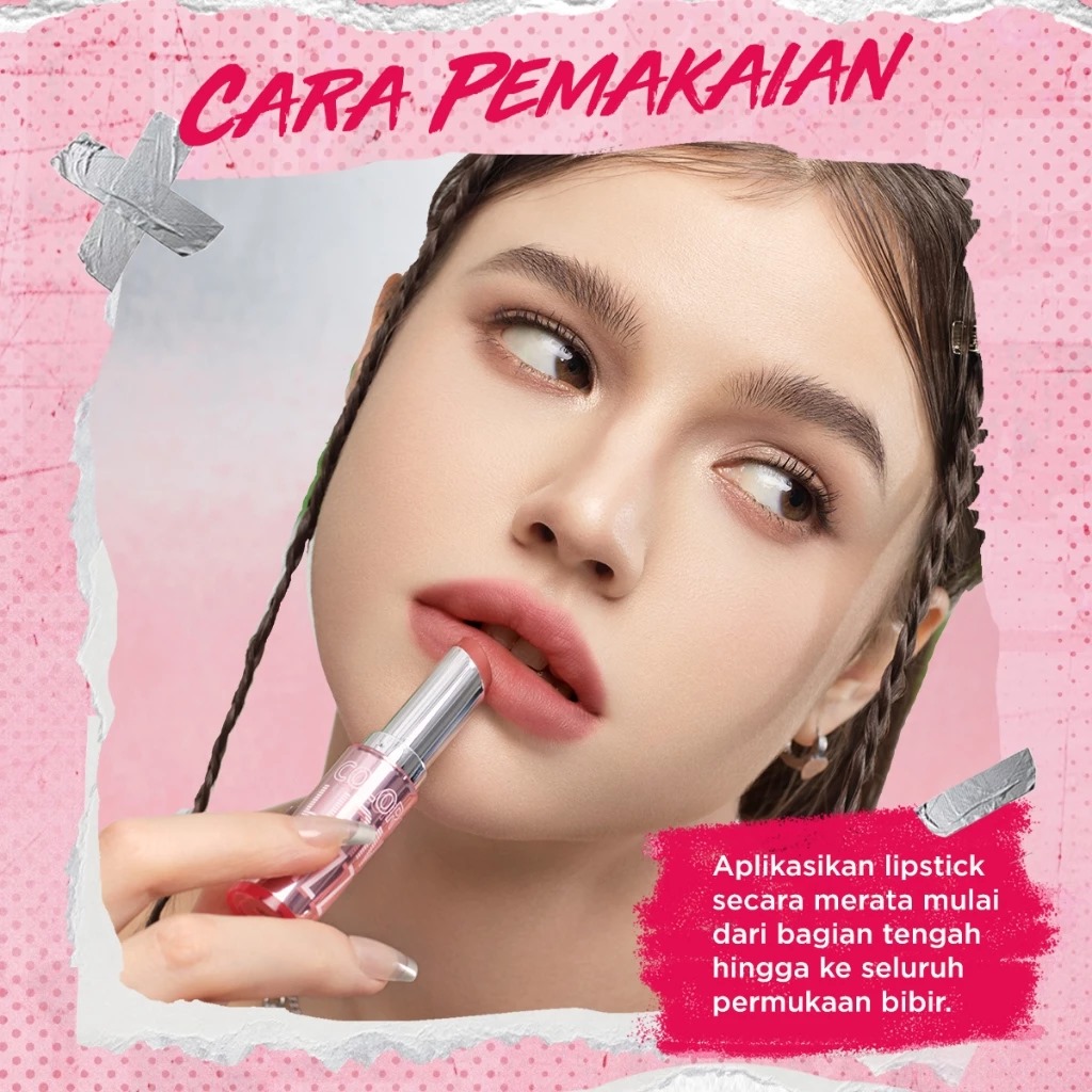 Dazzle Me Color Chrome Lip Matte 3.6gr - R08 Charming Rose