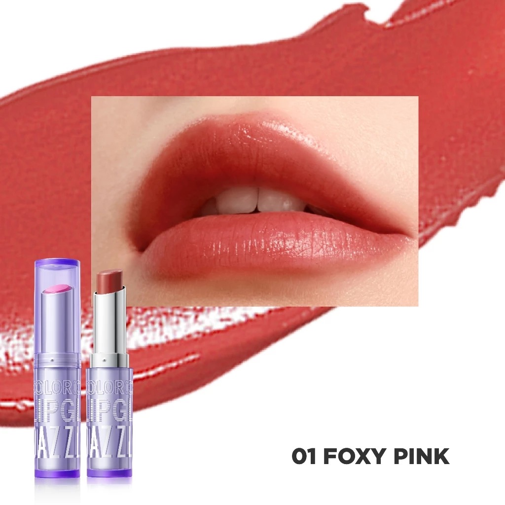 Dazzle Me Color Chrome Lip Glaze 3gr - 01 Foxy Pink Dazzle Me Color Chrome Lip Glaze 3gr - 01 Foxy Pink