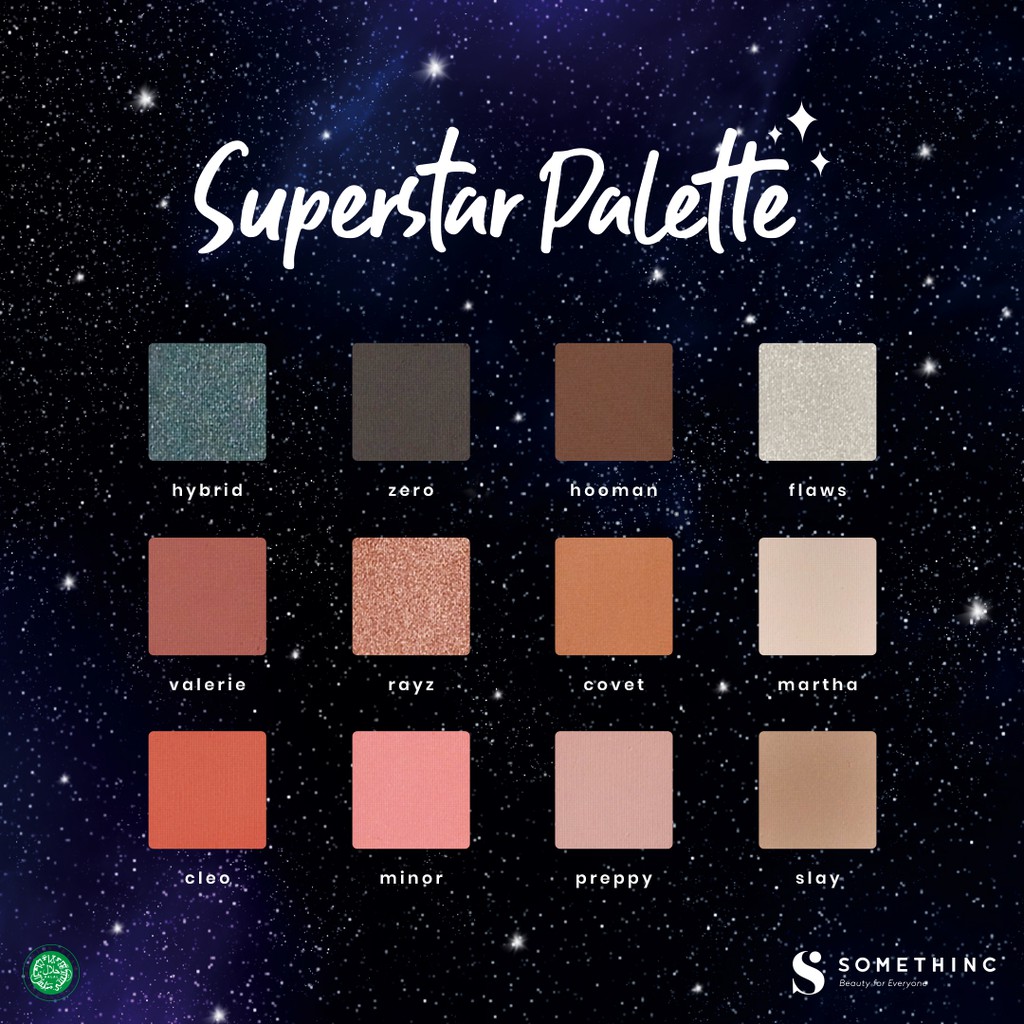 Somethinc Eyeshadow Pallette - Superstar