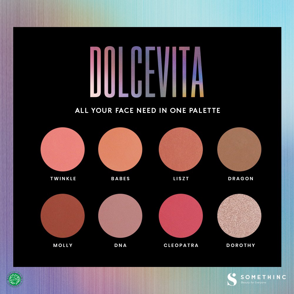 Somethinc Eyeshadow Pallette - Dolcevita