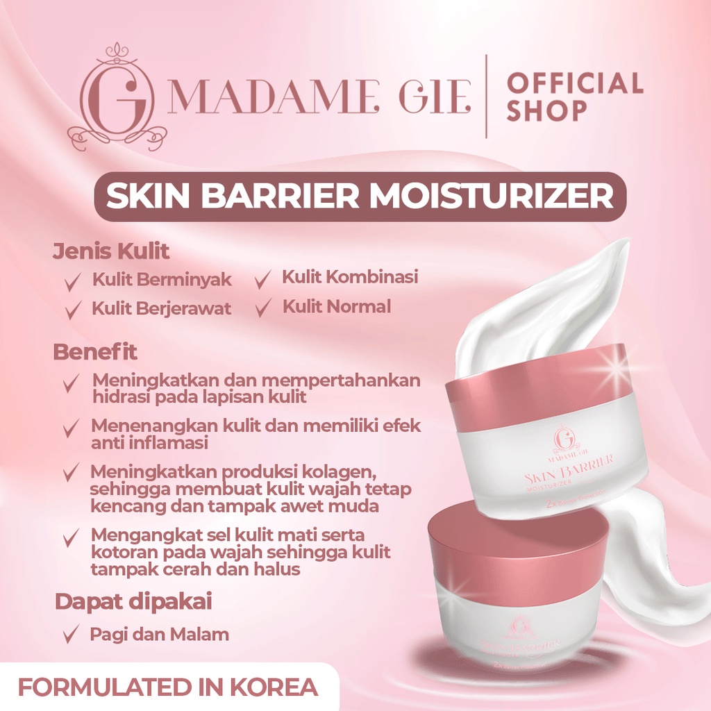 Madame Gie Skin Barrier Moisturizer 50gr *