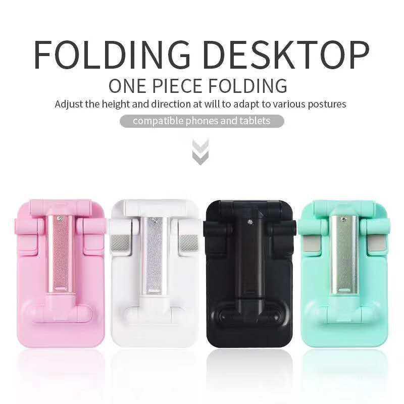 Folding Desktop Phone Stand - Holder Lipat HP Smartphone