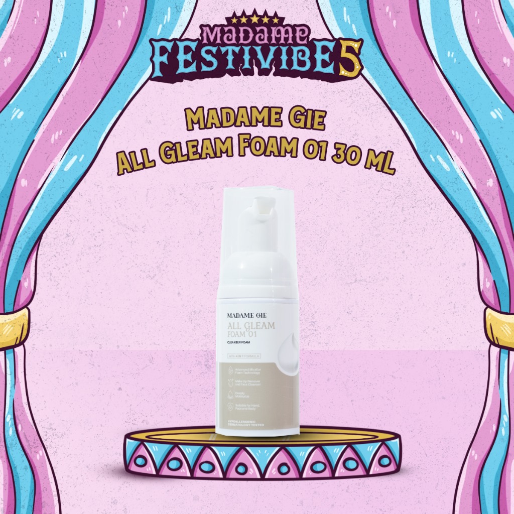 Madame Gie Travel Kit Skincare 4in1 + Pouch Madame Gie Travel Kit Skincare 4in1 + Pouch