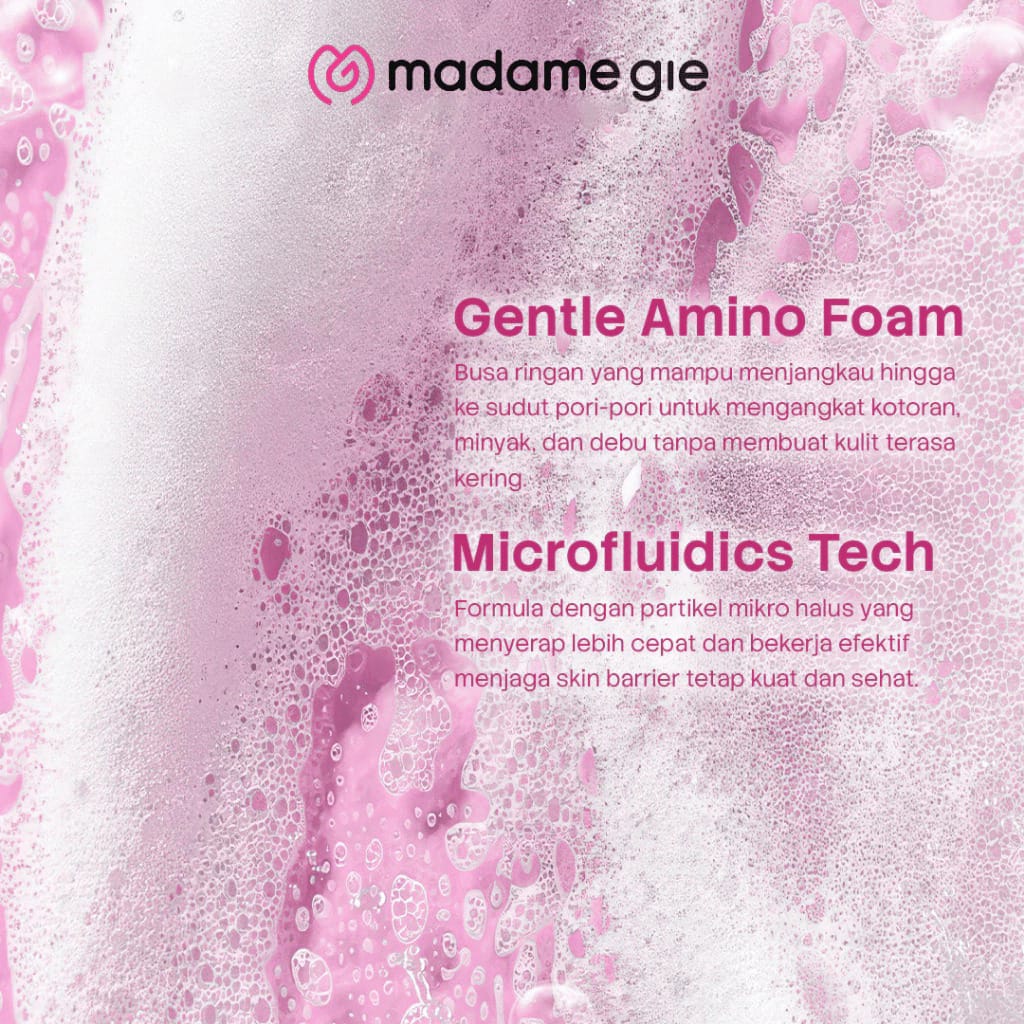 Madame Gie Niacera 7.2% Amino Acid Gentle Cleanser 70ml