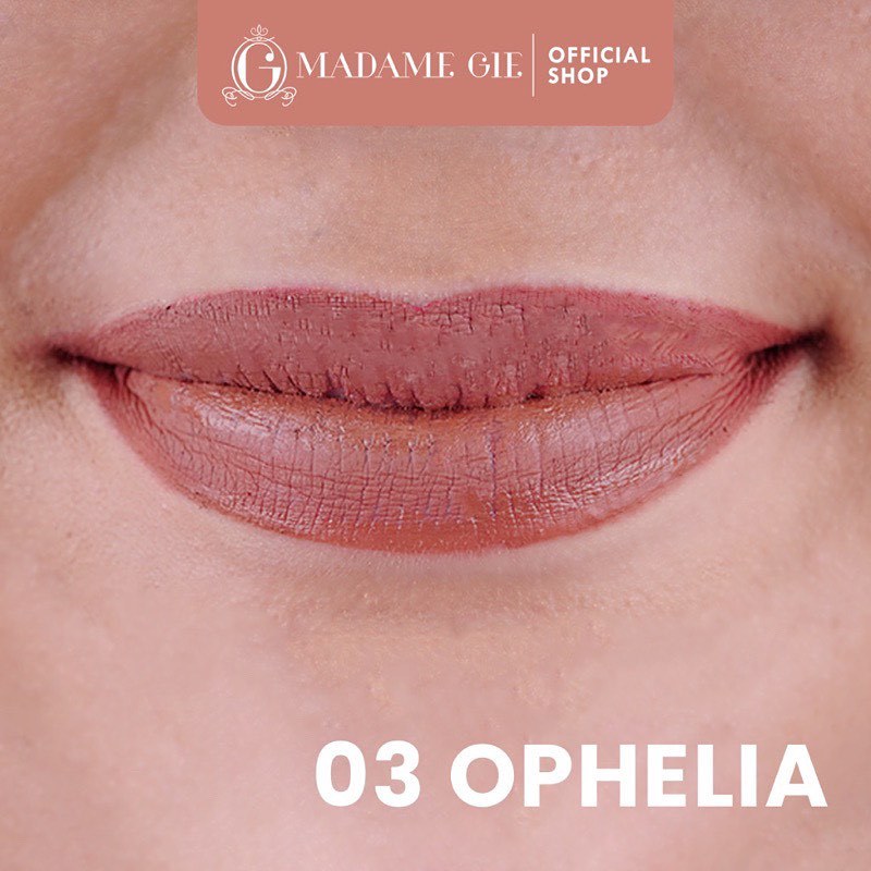 Madame Gie Matte Me Yours Lip Paint 4gr - 03 Ophelia Madame Gie Matte Me Yours Lip Paint 4gr - 03 Ophelia