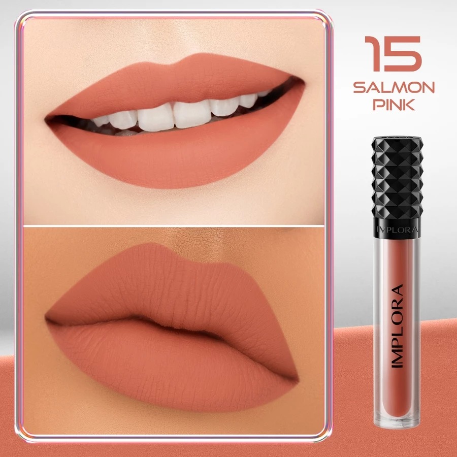 Implora Urban Lipcream Matte 3.3gr - 15 Salmon Pink (NEW)