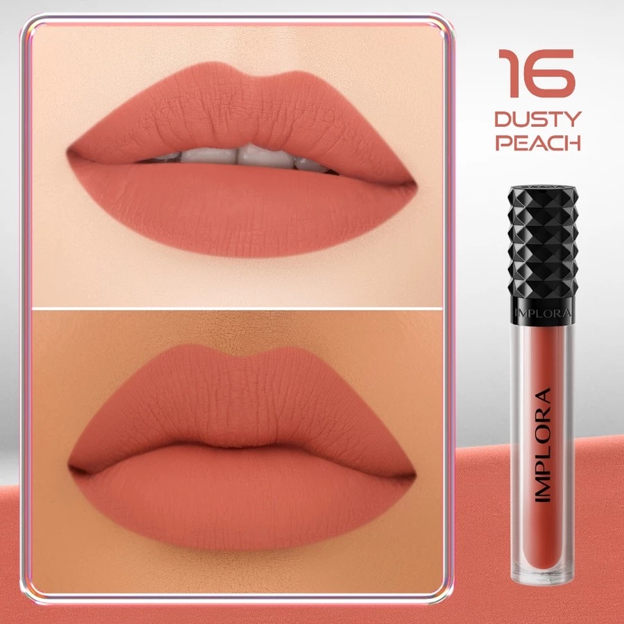 Implora Urban Lipcream Matte 3.3gr - 16 Dusty Peach (NEW) Implora Urban Lipcream Matte 3.3gr - 16 Dusty Peach (NEW)