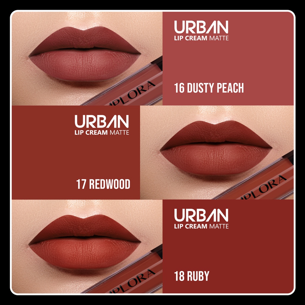 Implora Urban Lipcream Matte - 18 Ruby Implora Urban Lipcream Matte - 18 Ruby