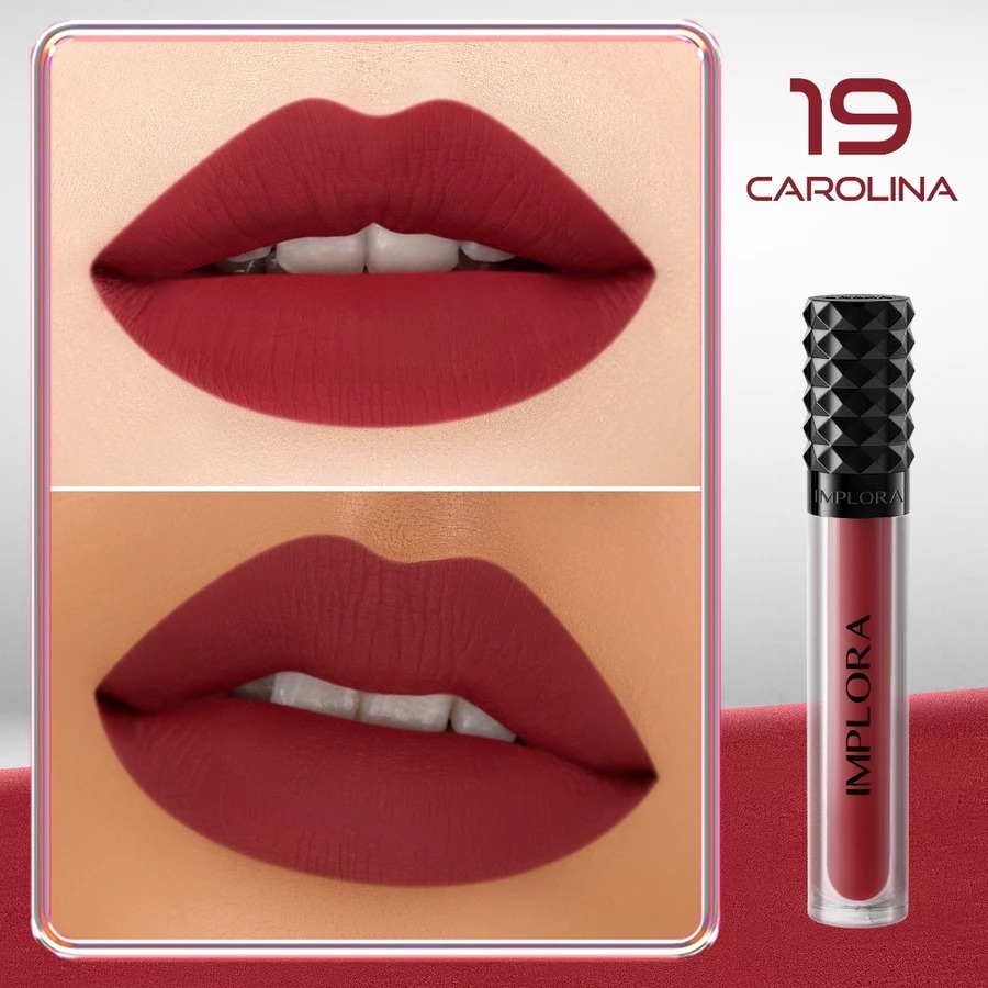 Implora Urban Lipcream Matte 3.3gr - 19 Carolina (NEW) Implora Urban Lipcream Matte 3.3gr - 19 Carolina (NEW)