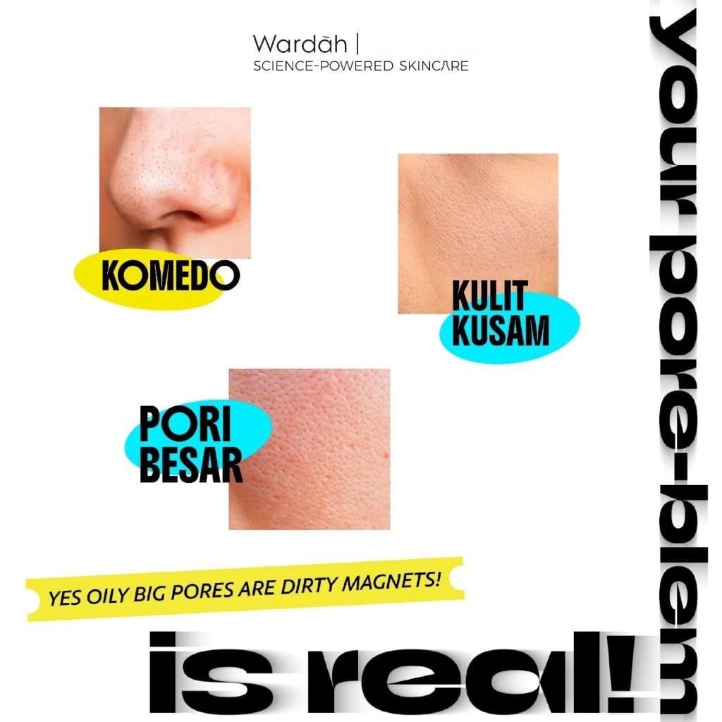 Wardah Bright Now Vitamin C Mugwort Clay Oil Control Facial Foam 100ml