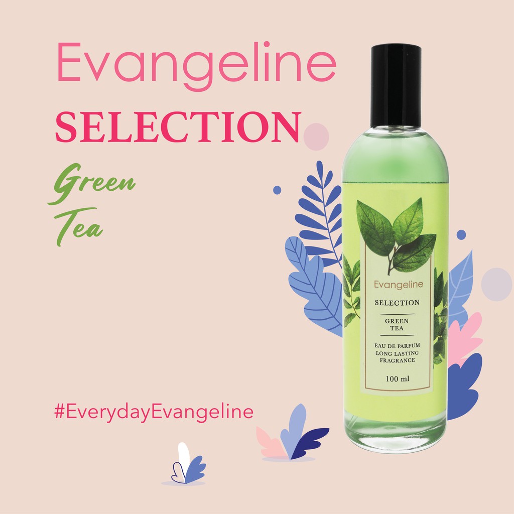 Evangeline Eau De Parfum Selection 100ml - Greentea