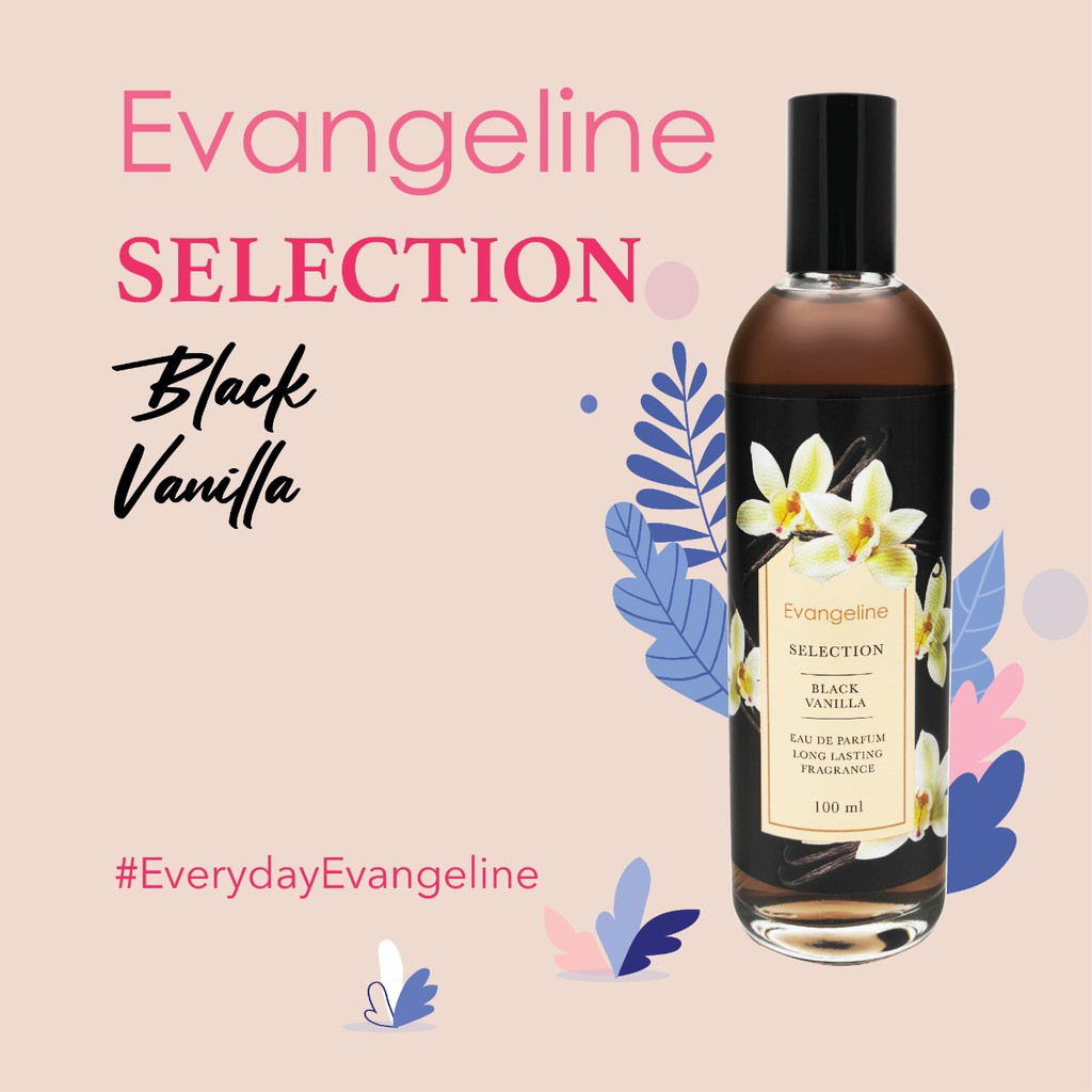 Evangeline Eau De Parfum Selection 100ml - Black Vanilla