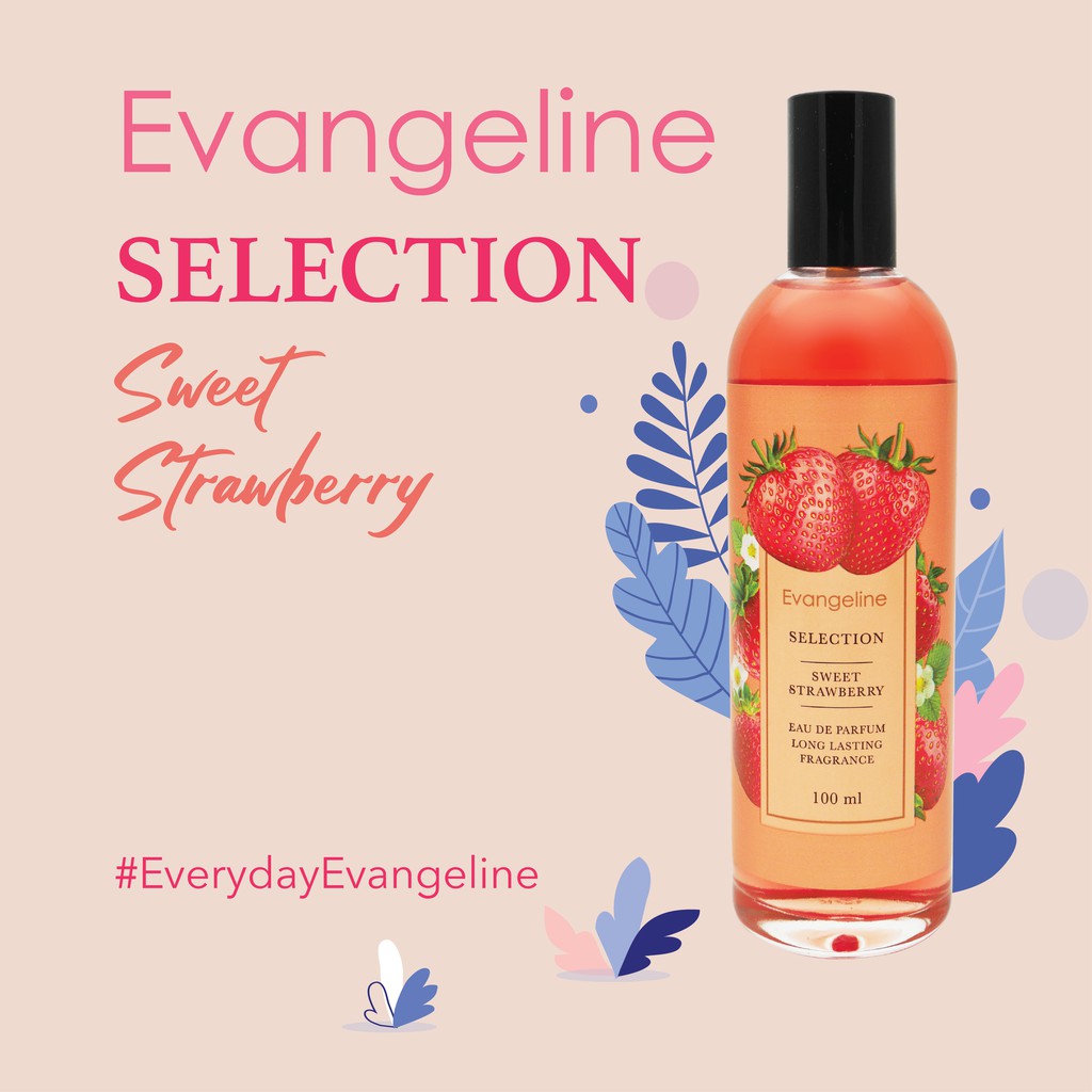 Evangeline Eau De Parfum Selection 100ml - Sweet Strawberry