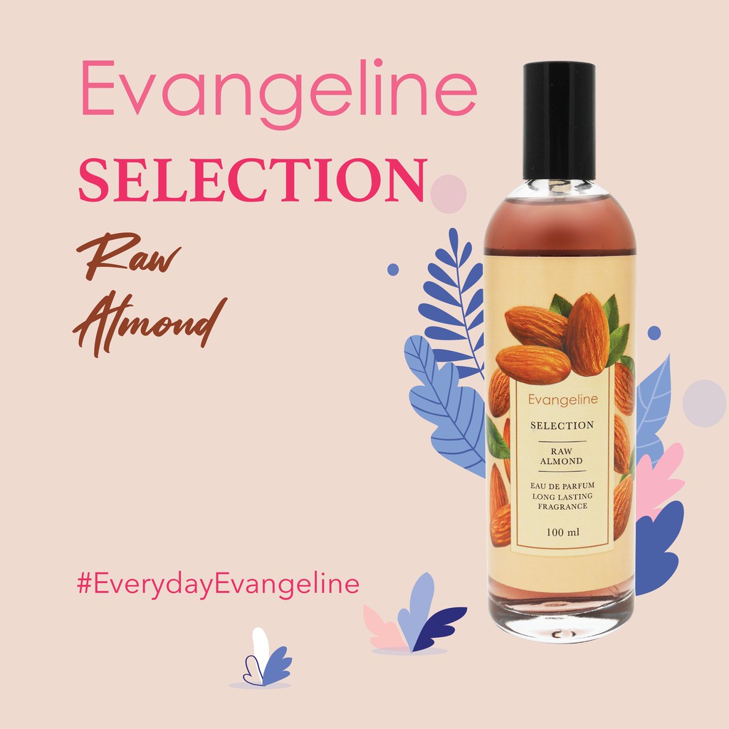 Evangeline Eau De Parfum Selection 100ml - Raw Almond