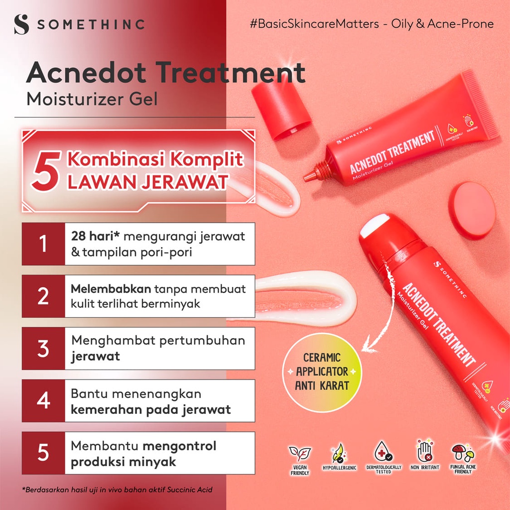 Somethinc Acnedot Treatment Moisturizer Gel 50ml