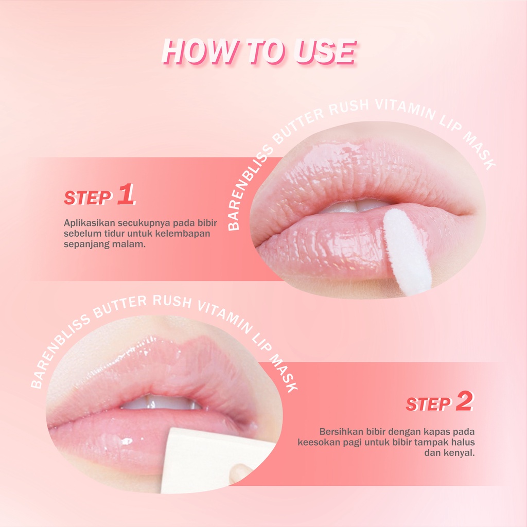 BNB Barenbliss Butter Rush Vitamin Lip Mask