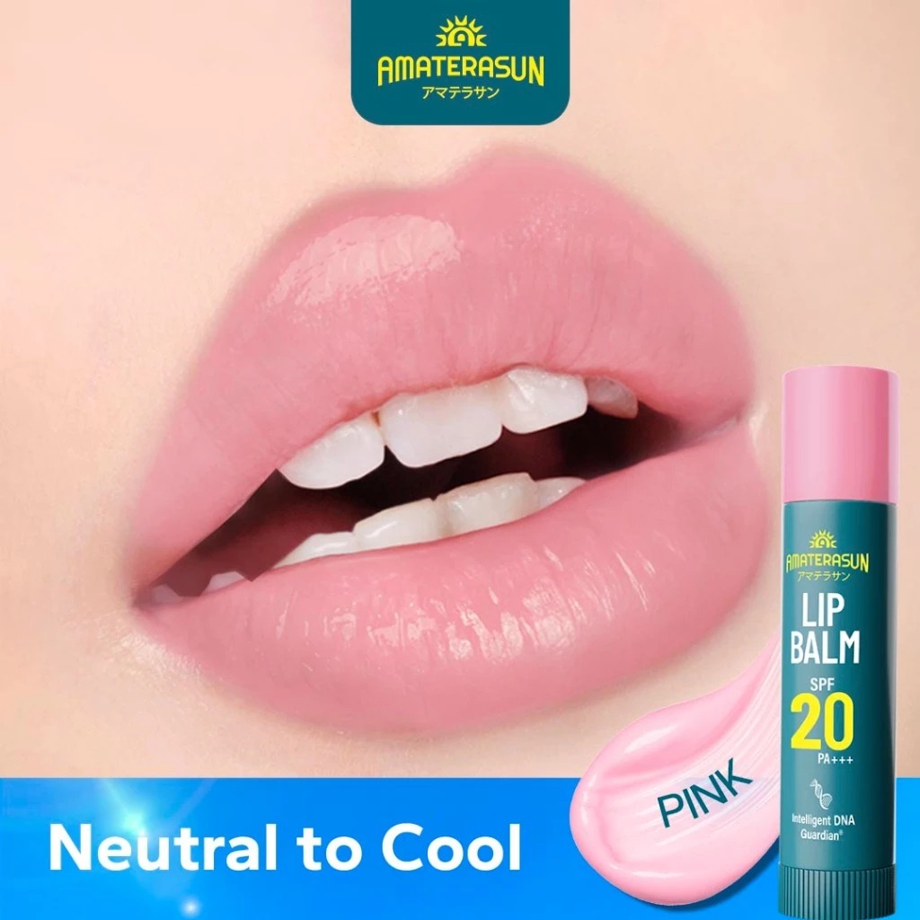 Amaterasun Lip Balm SPF20 PA+++ 4.5gr - PINK