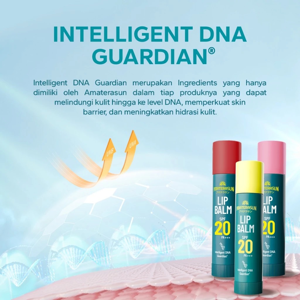 Amaterasun Lip Balm SPF20 PA+++ 4.5gr - PINK