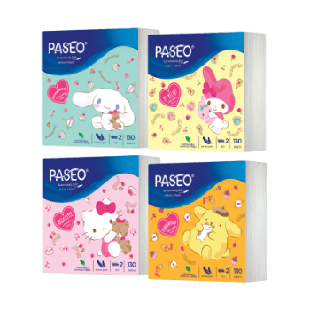 Tissue Paseo Character Pop Up 130s